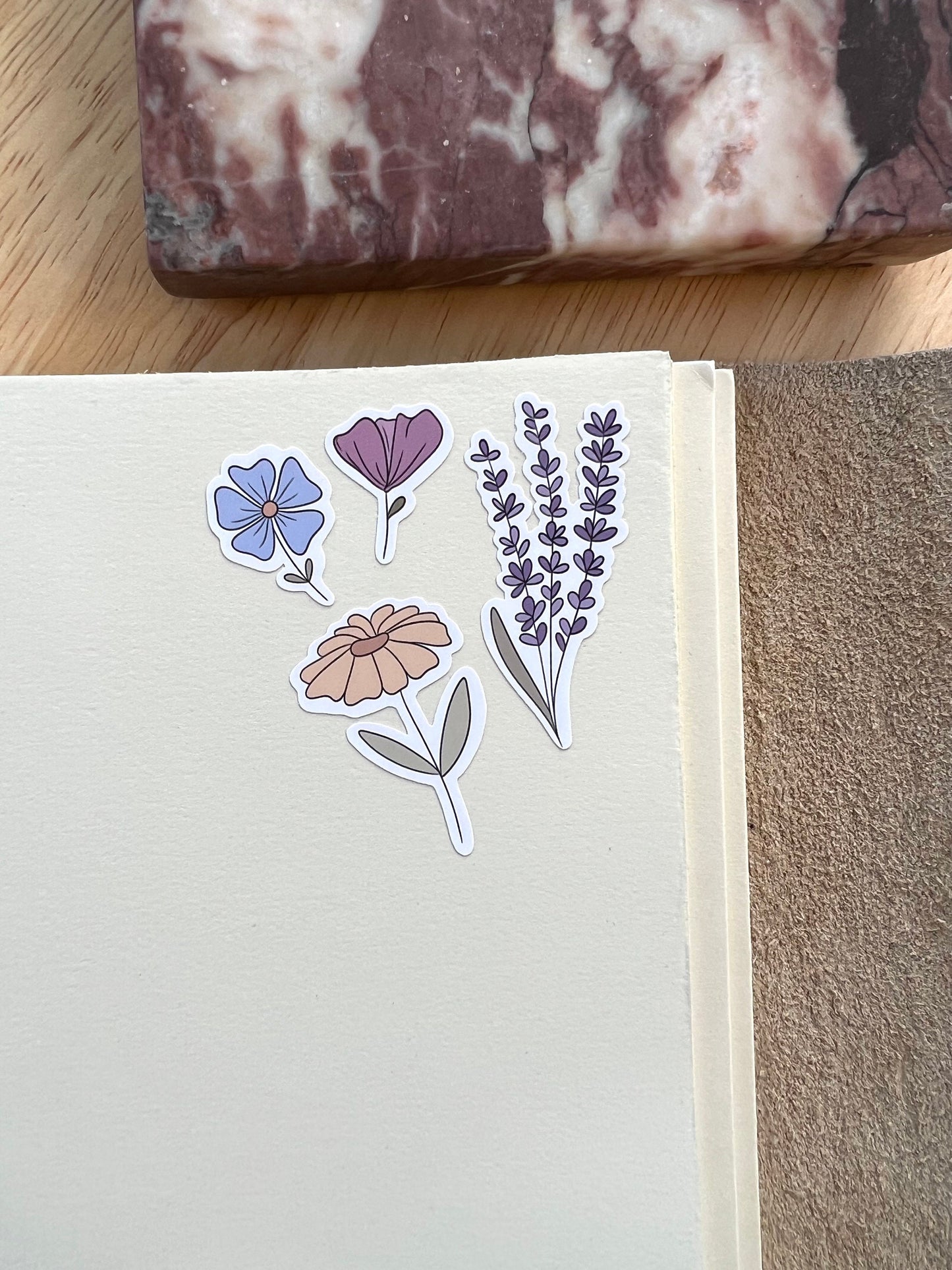 Wildflower Sticker Sheet | Journal Sticker | Planner Paper Sticker