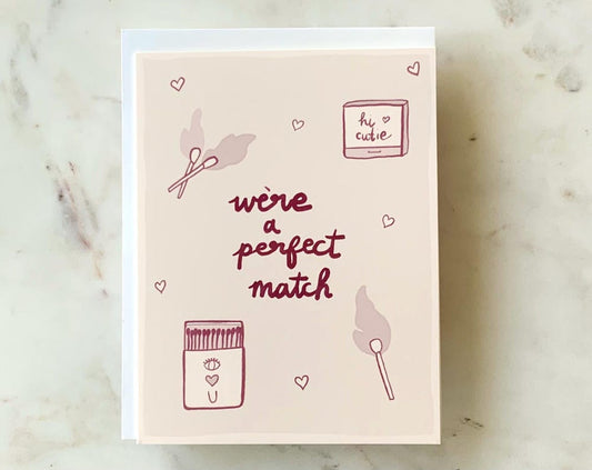 Perfect Match Greeting Card